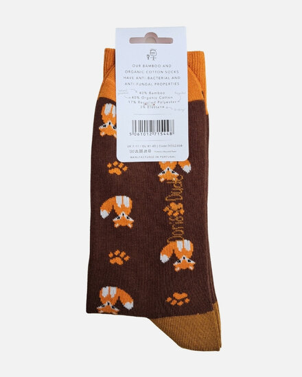 Doris &amp; Dude socks fox