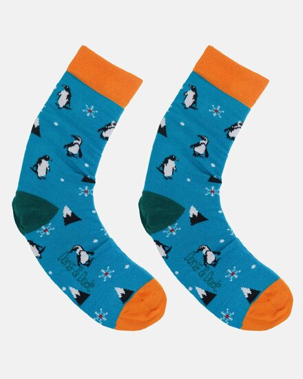 sokken met pingu&iuml;n