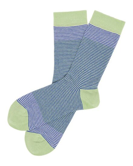 Tranquillo dames sokken jade stripe
