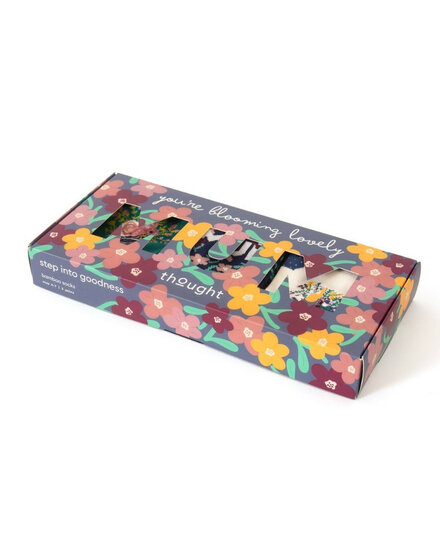 verpakking sokken giftbox mum