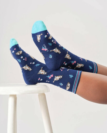sokken kattenprints
