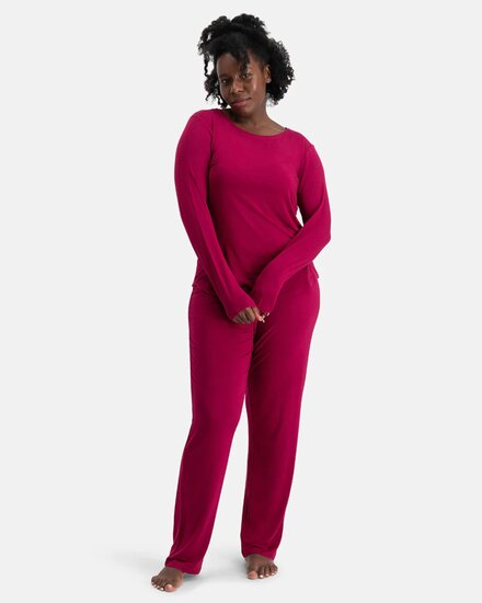 Bamboo Basics pyjama nina bordeaux