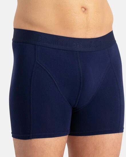 bamboe boxershorts navy
