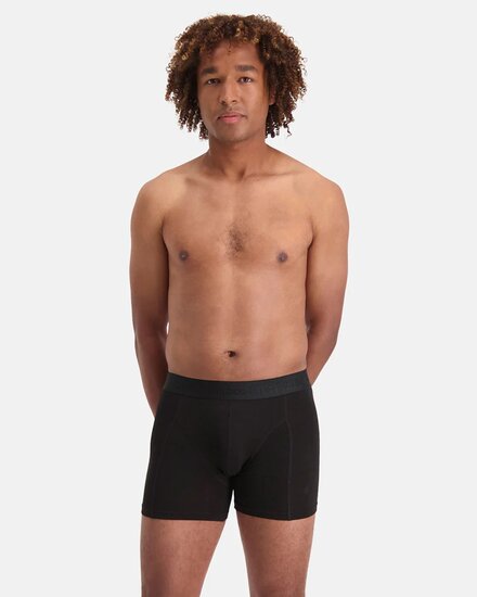 bamboe boxershorts Rico zwart