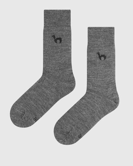 Apu Kuntur sokken grijs