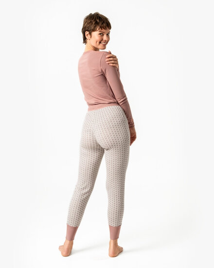 katoenen pyjamabroek Living Crafts Aveline