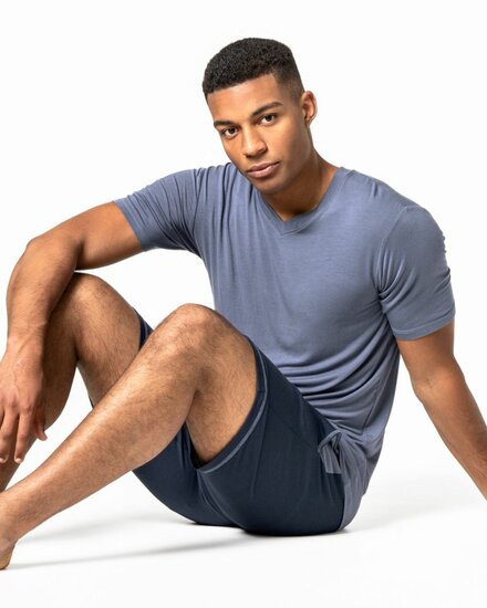 heren pyjamaset night blue