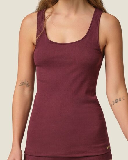 hemd 100 katoen burgundy