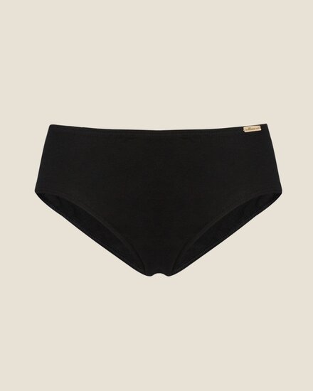 slip 100 katoen zwart voorzijde