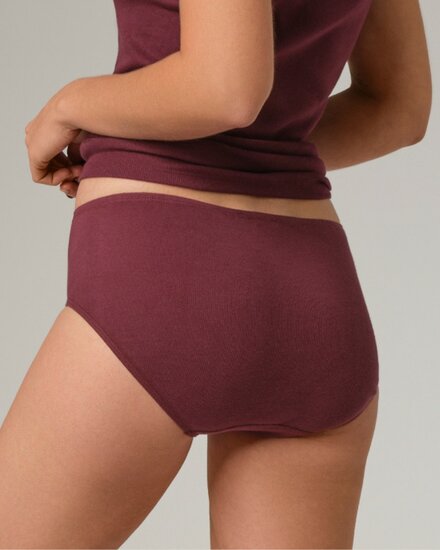 comazo dames slip burgundy