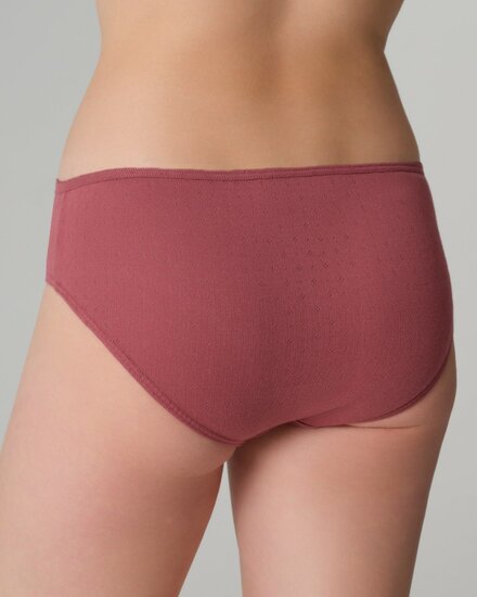 dames slip katoen old rose 