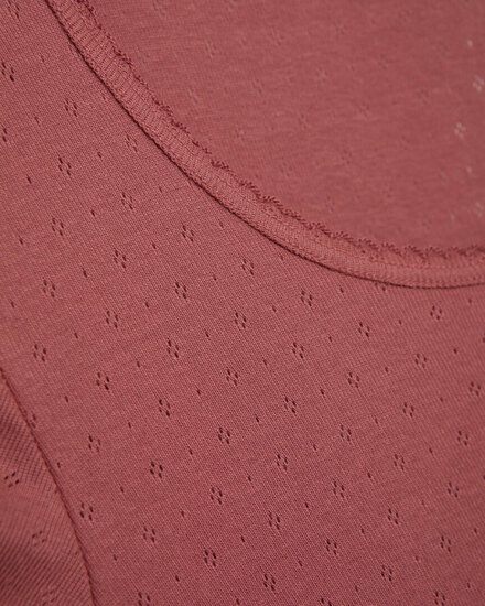 Comazo old rose pyjamashirt details