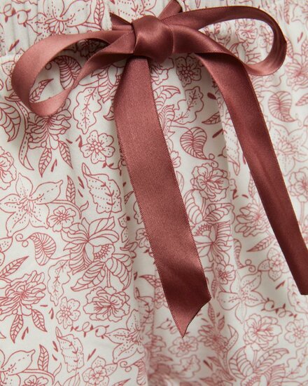 pyjamabroek old rose details