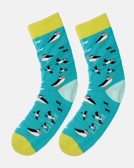 sokken  papegaaiduikers print