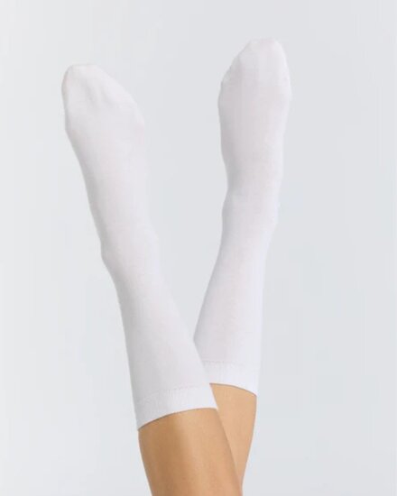 katoenen sokken wit