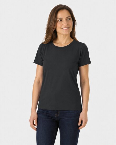 dames t-shirt zwart