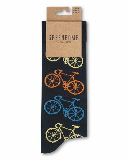 sokken met grote fietsen