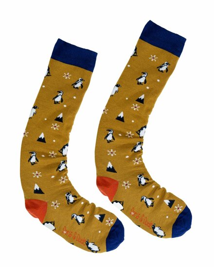 kniekousen okergeel pinguins