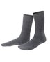 donkergrijze wollen sokken davos