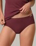 katoenen dames slip burgundy