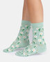 dames sokken cosmos mint green marl