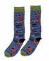 kniekousen Schotse Hooglanders blauw