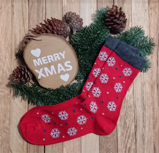 Bamboe kerstsokken Bamboe kerstsokken