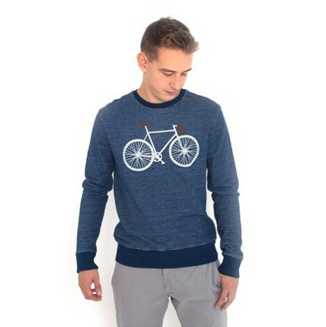 Shirts met fiets print opdruk Shirts met fiets print opdruk