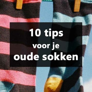 10 tips wat te doen met je oude sokken