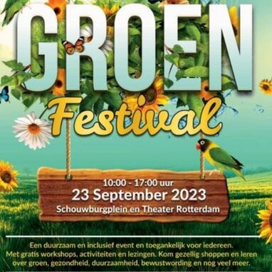 Bezoek ons op het Groen Festival in Rotterdam