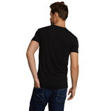 Bamboe T-Shirt v-hals Velo 2 pack – zwart_