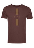 Greenbomb T-shirt bike drive dark chocolate
