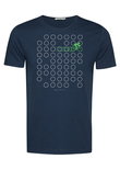 Greenbomb T-shirt bike rings navy maat S