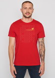 Greenbomb T-shirt bike rings tango red