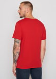 Greenbomb T-shirt bike rings tango red