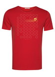 Greenbomb T-shirt bike rings tango red