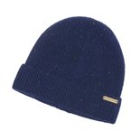 Beanie wol ink blue
