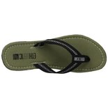 Ethletic slippers fair en vegan groen - zwart