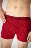Greenbomb boxershort bike wheels - red
