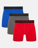 Bamboo Basics boxershorts Rico – blauw grijs rood