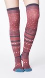 Bamboe over de knie kousen Esana rose pink