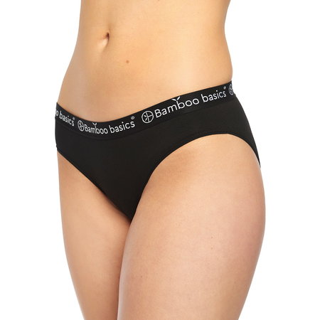 Bamboe slips Yara 3-pack - zwart