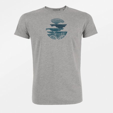 Duurzaam T shirt Bike Sky