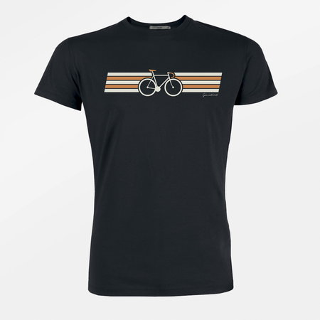 Sale maat S-Duurzaam T shirt Bike Wings zwart