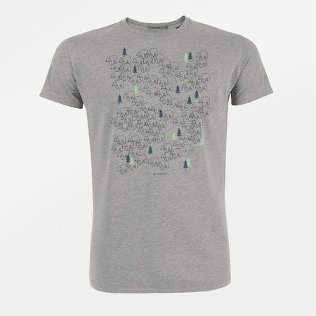 Duurzaam T shirt nature Bear walk