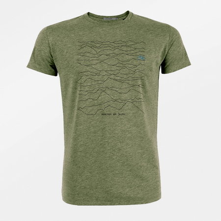 Duurzaam T shirt Nature Mountains Call