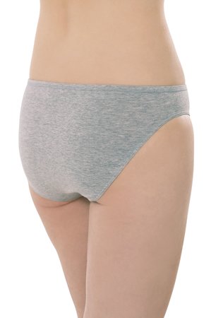Slip biologisch katoen grijs