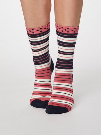 Bamboe sokken Addie navy