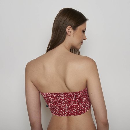 Bandeau biologisch katoen red florecita maat XL - sale