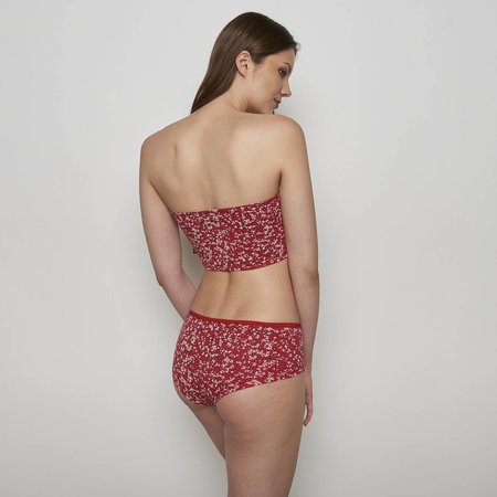 Bandeau biologisch katoen red florecita maat XL - sale